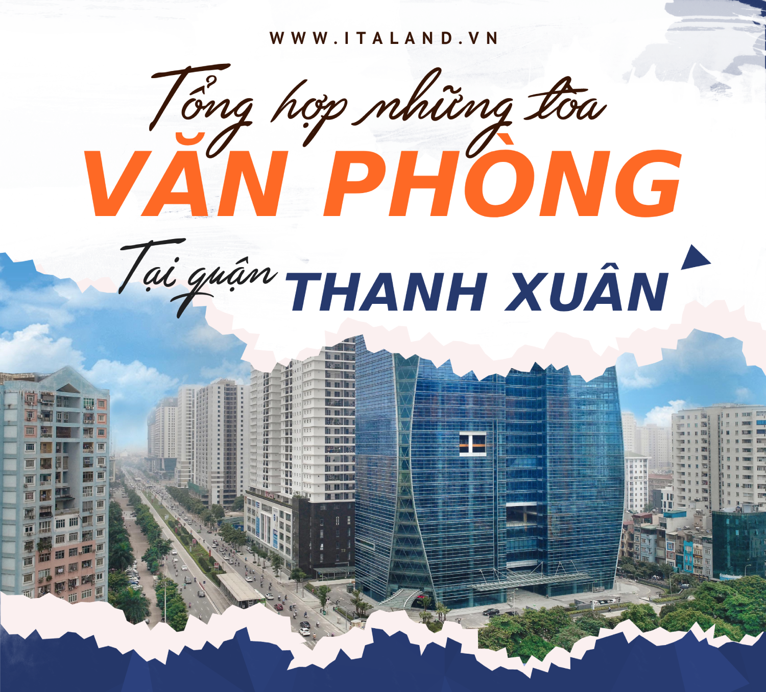 Tổng hợp các tòa nhà cho thuê văn phòng tại Quận Thanh Xuân 