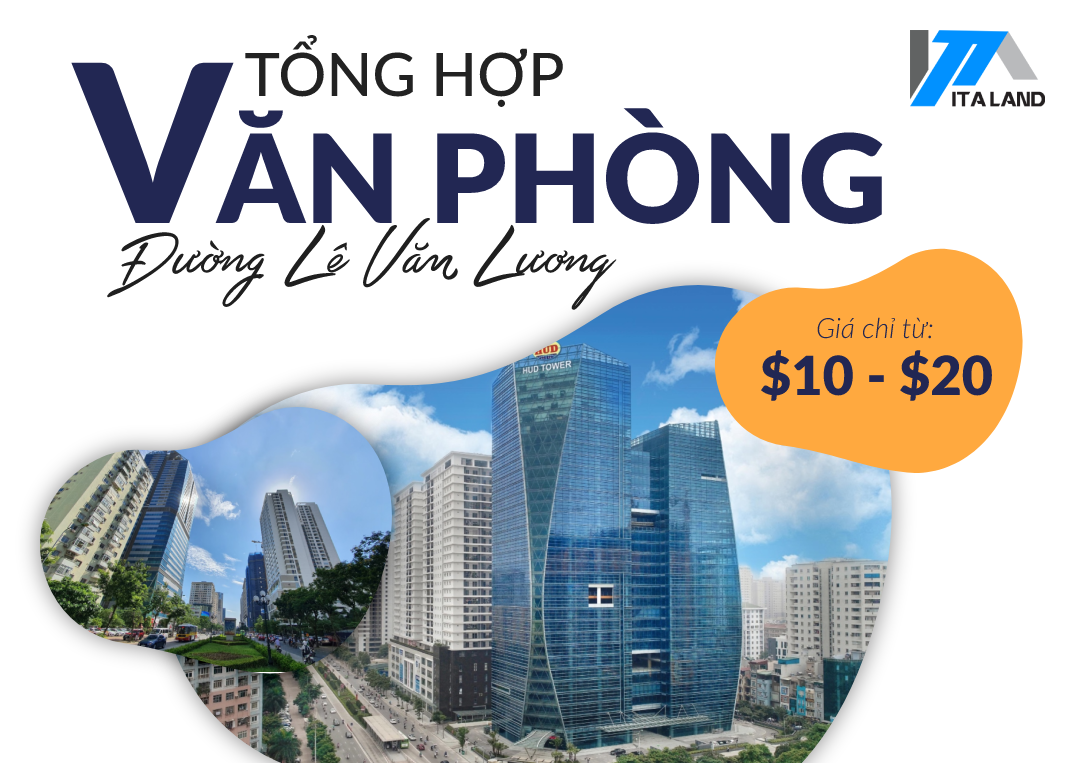 Cho thuê văn phòng tại đường Lê Văn Lương