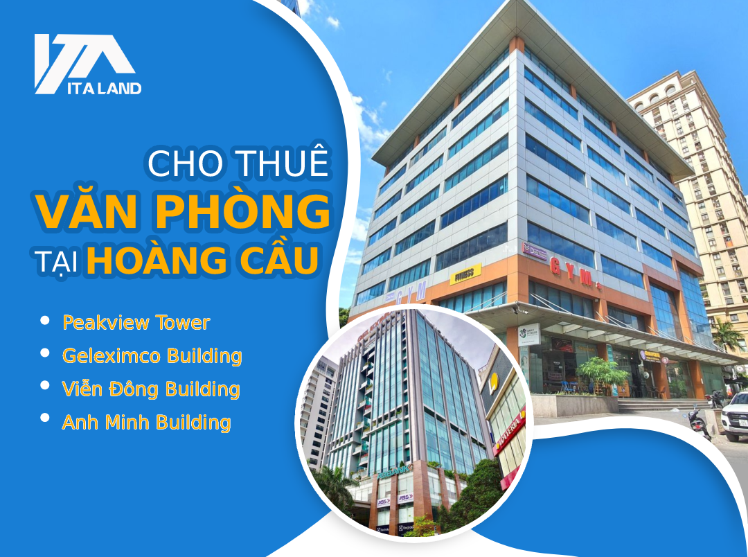 Cho thuê văn phòng tại đường Hoàng Cầu