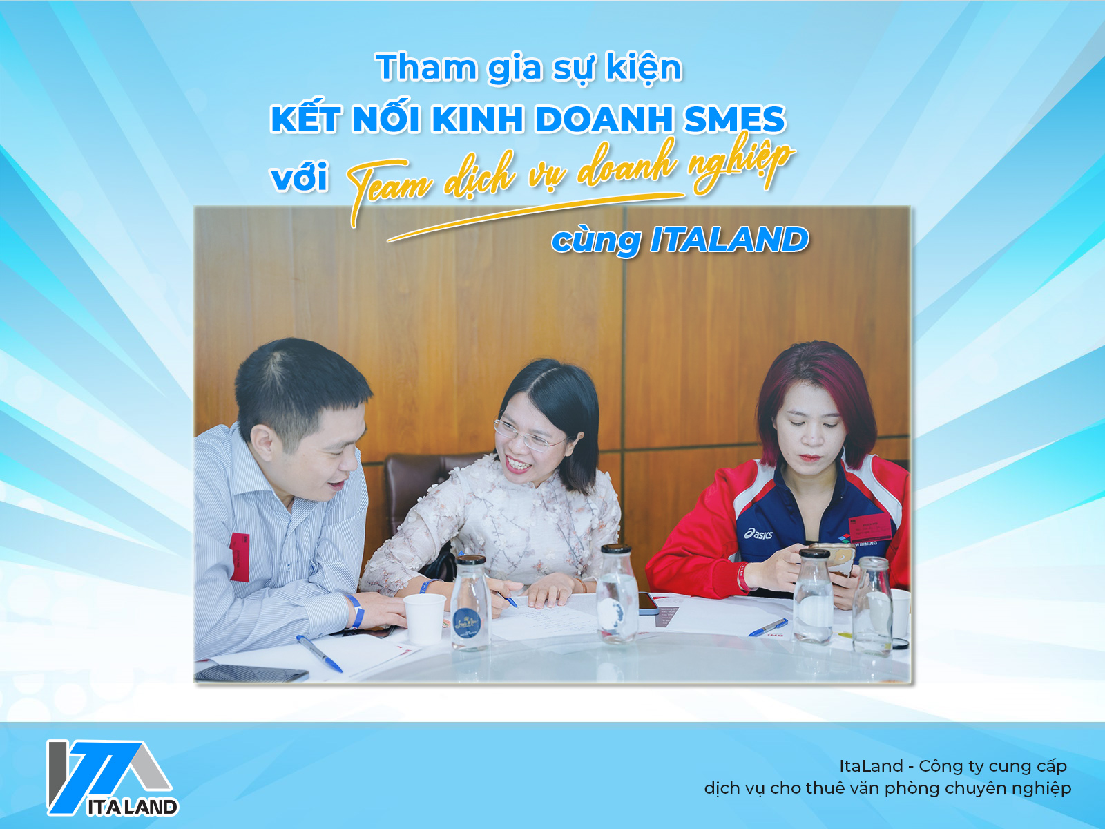 Cùng Italand tham gia sự kiện kết nối hỗ trợ đắc lực cho DN SMES