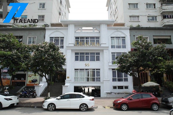 Cho thuê mặt bằng siêu đẹp tại phố Trần Thái Tông với 2 mặt tiền 18m