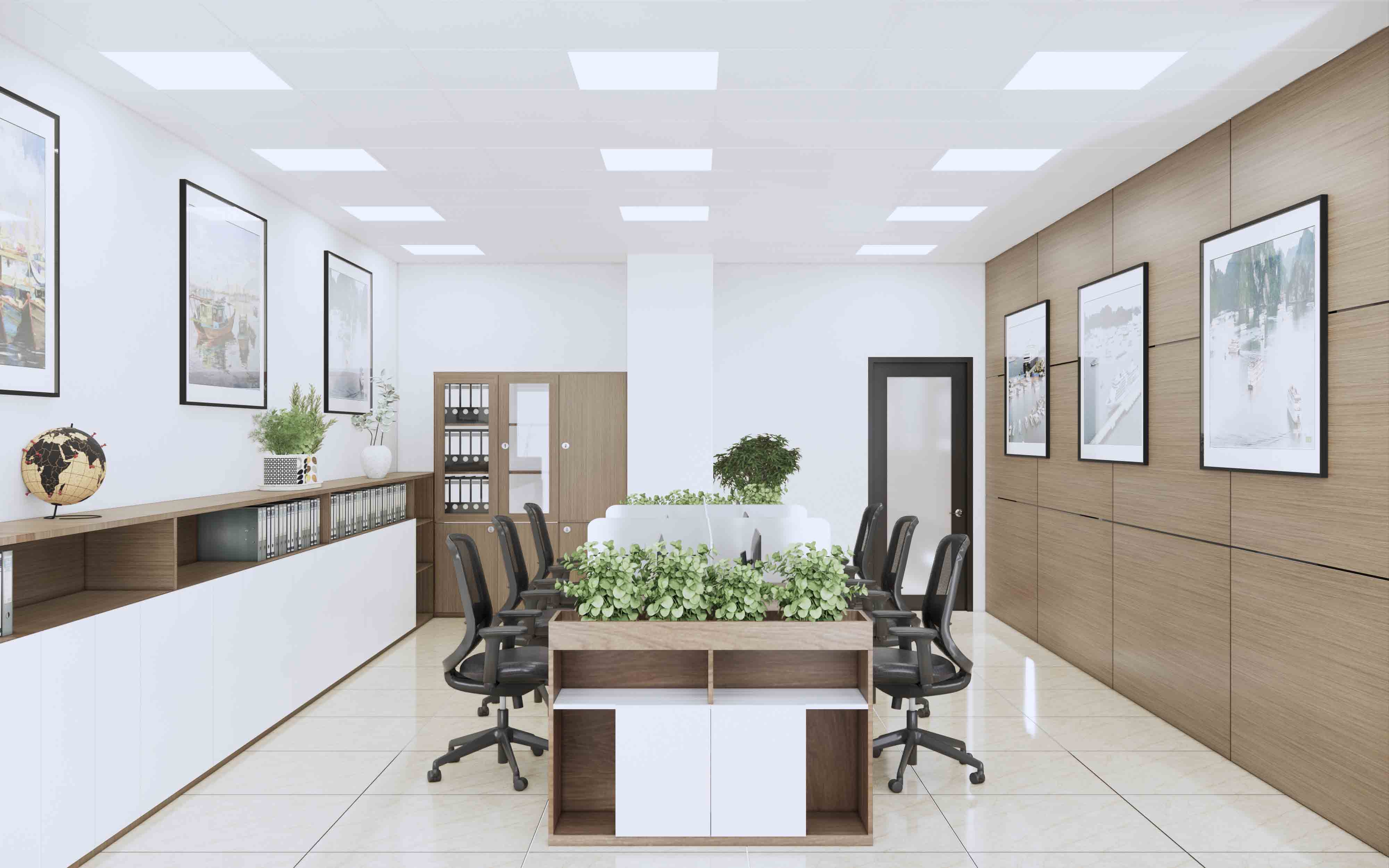 Mẹo bố trí văn phòng 20m2 để tận dụng tối đa diện tích