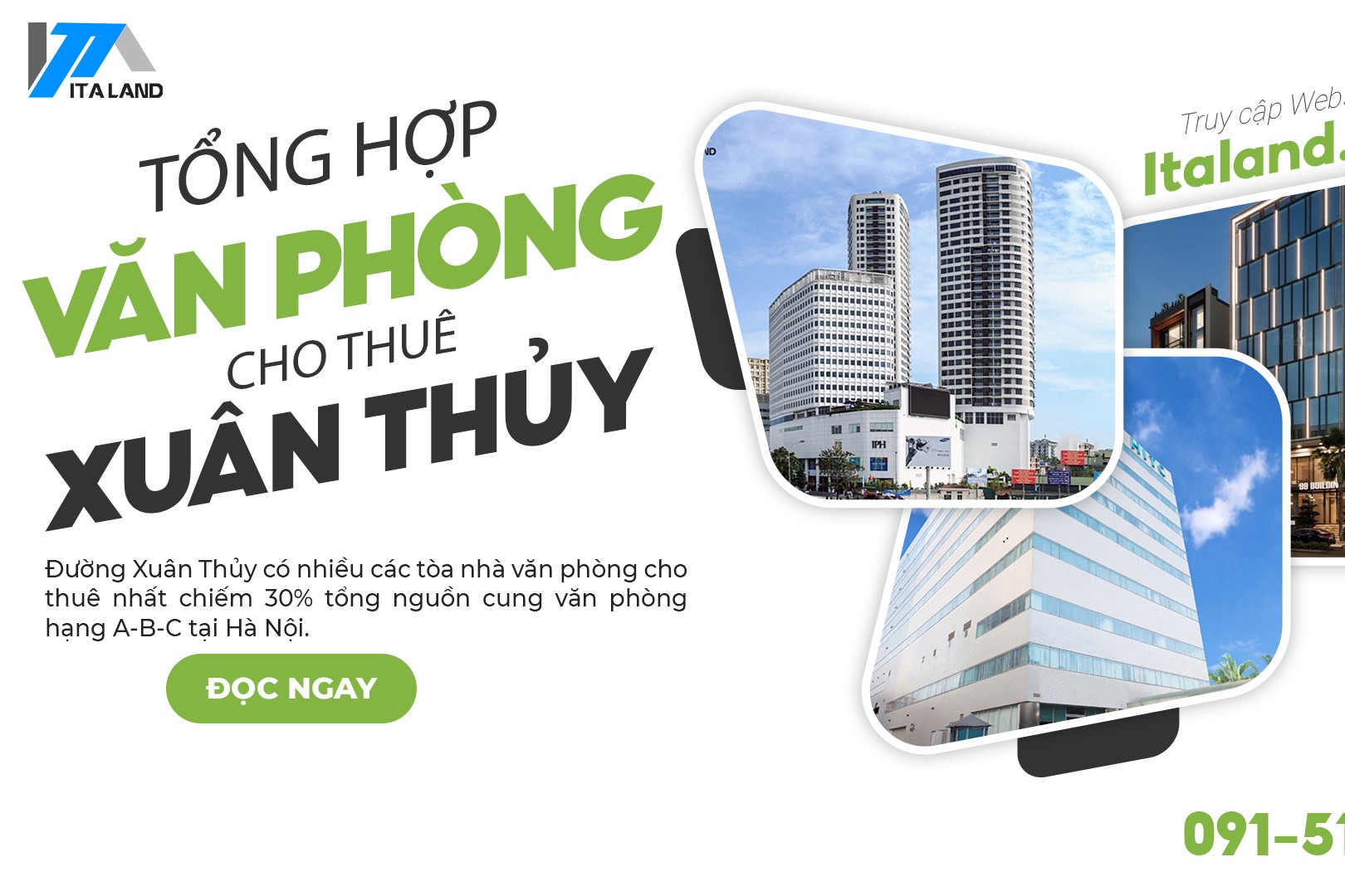 Tổng hợp mặt bằng cho thuê văn phòng tại đường Xuân Thủy, Cầu Giấy