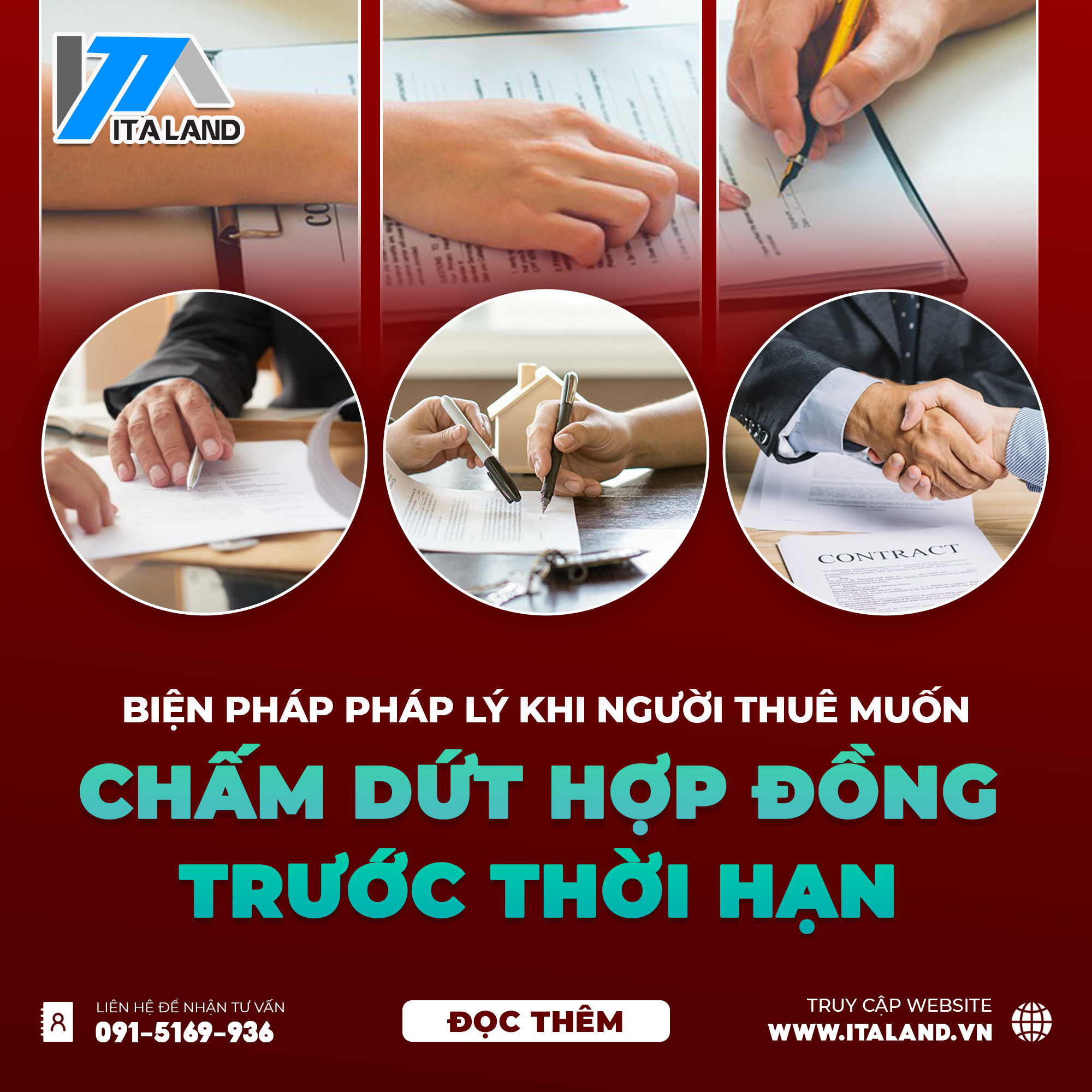 Các biện pháp pháp lý khi người thuê muốn chấm dứt hợp đồng trước thời hạn