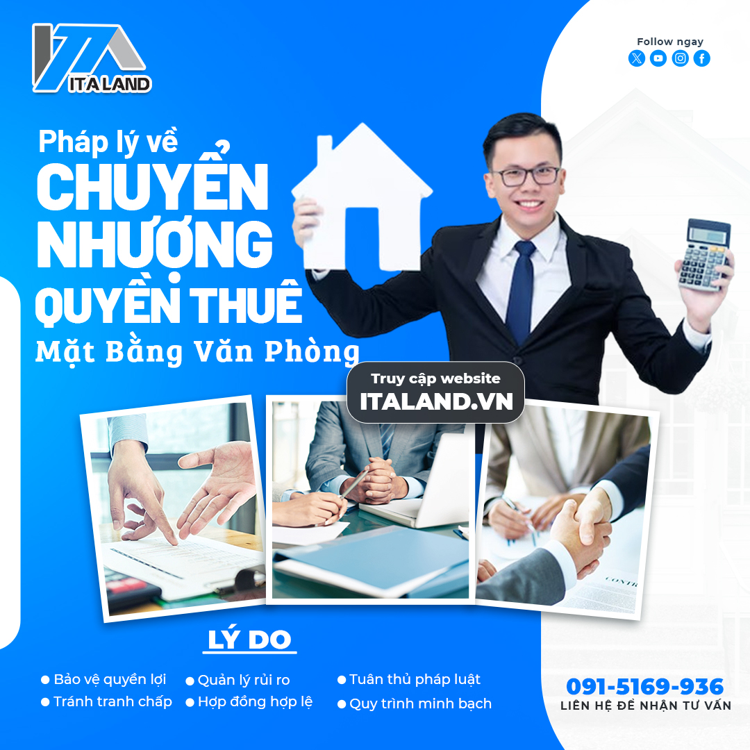 Pháp lý về việc chuyển nhượng quyền thuê mặt bằng văn phòng