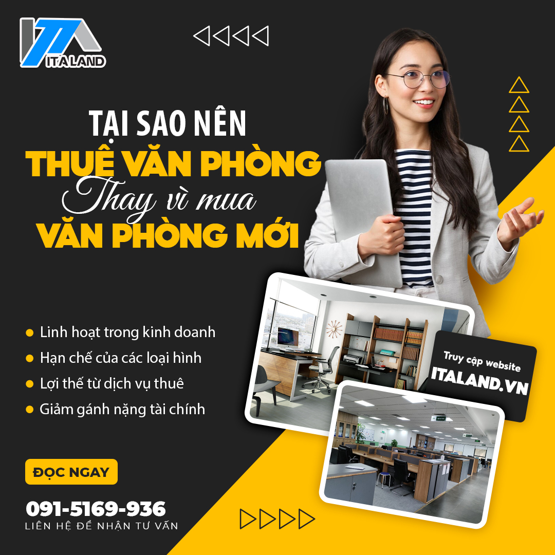 Tại sao nên thuê văn phòng thay vì mua văn phòng riêng?