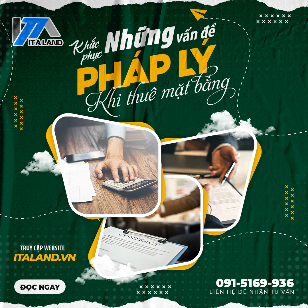 Khắc phục những vấn đề pháp lý khi thuê mặt bằng