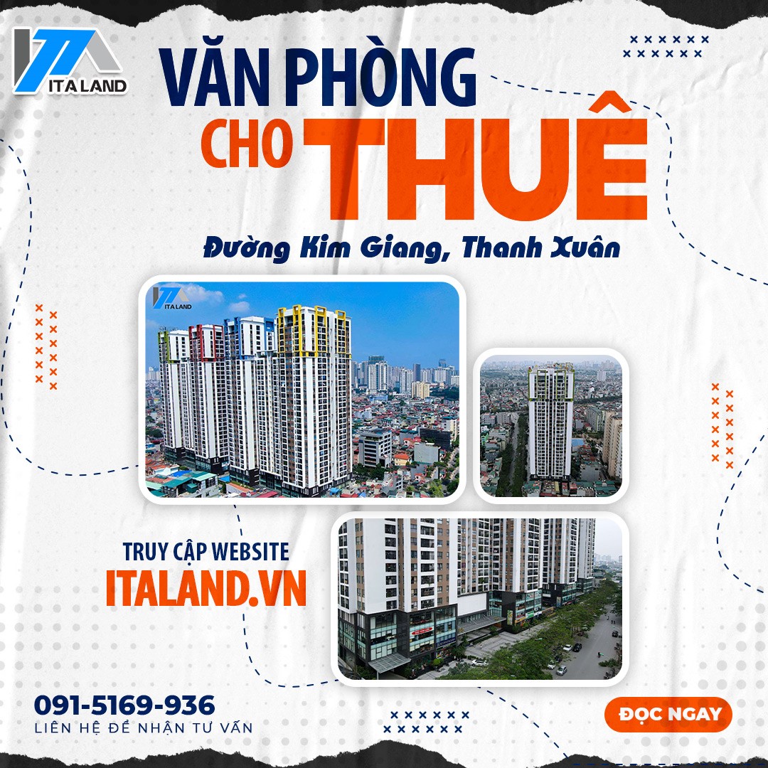 Tổng hợp mặt bằng cho thuê văn phòng tại đường Kim Giang, Thanh Xuân