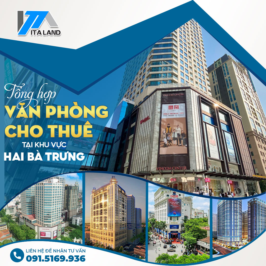 Khám phá văn phòng mới tại khu vực sầm uất của Hai Bà Trưng