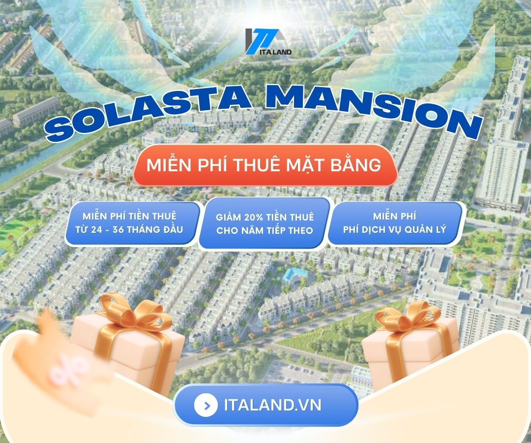 Cho thuê mặt bằng kinh doanh tại tuyến phố Solasta mansion - Tố Hữu, Hà Đông, Hà Nội