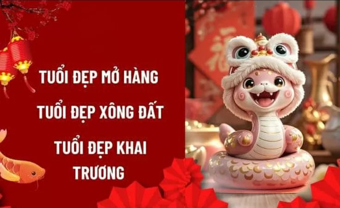 3 tuổi xông đất, mở hàng, khai trương hợp nhất năm 2025 đem lại cực nhiều may mắn