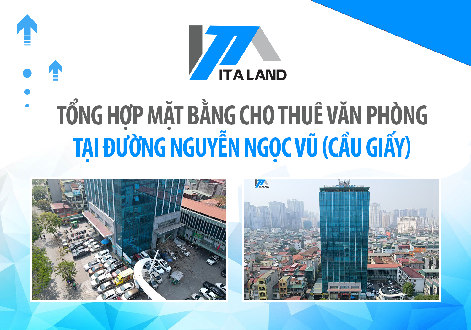 Tổng hợp mặt bằng cho thuê văn phòng tại đường Nguyễn Ngọc Vũ (Cầu Giấy)
