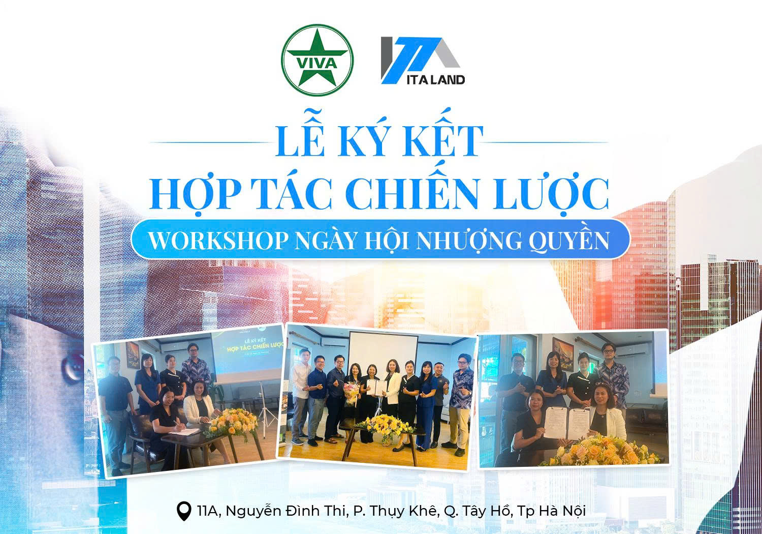 Italand chính thức trở thành đối tác chiến lược của Viva Group lan tỏa hành trình khởi nghiệp