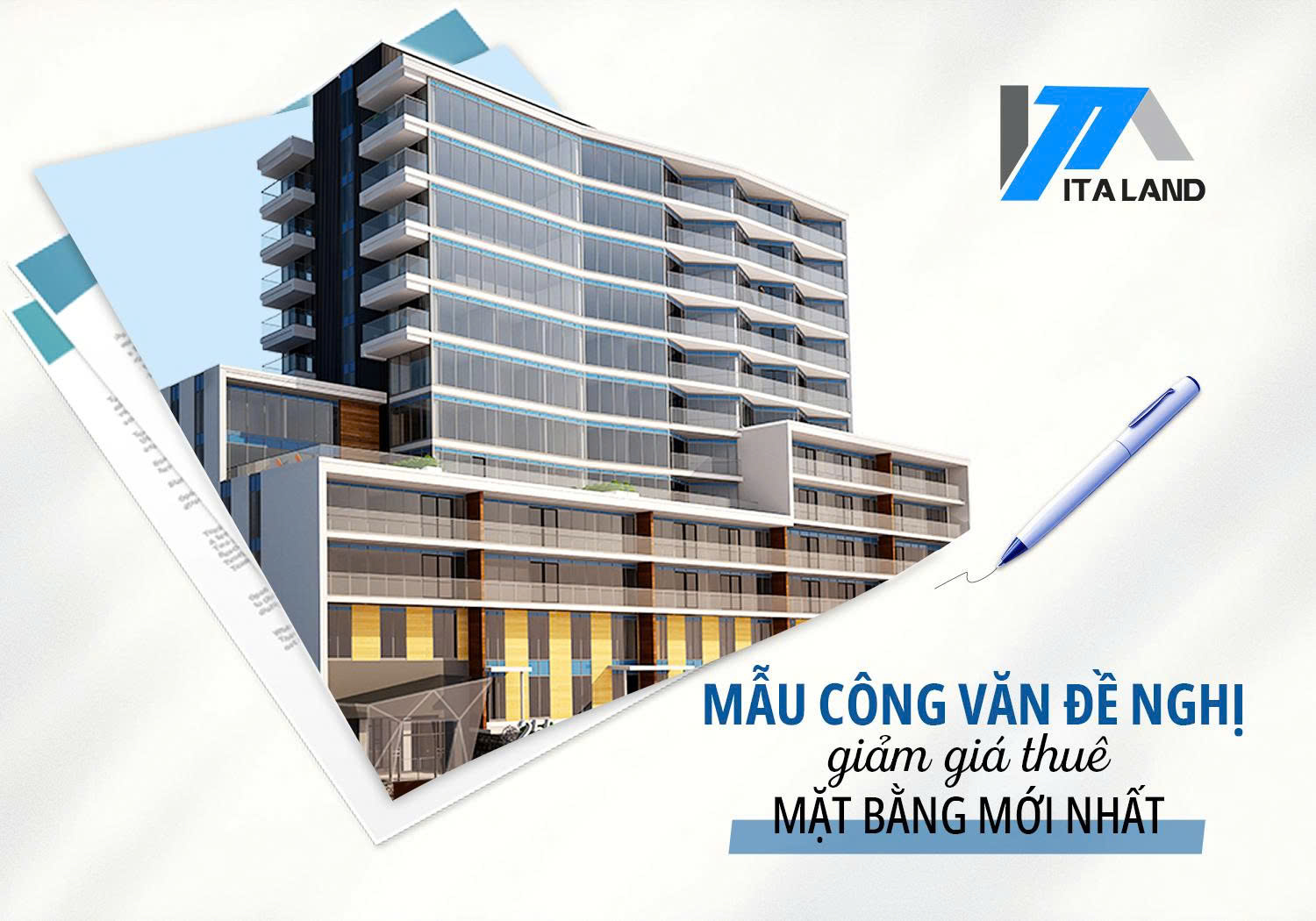 Mẫu công văn đề nghị giảm giá thuê mặt bằng mới nhất