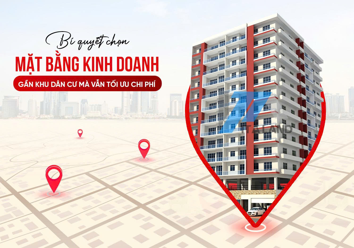 Bí quyết chọn mặt bằng kinh doanh gần khu dân cư mà vẫn tối ưu chi phí