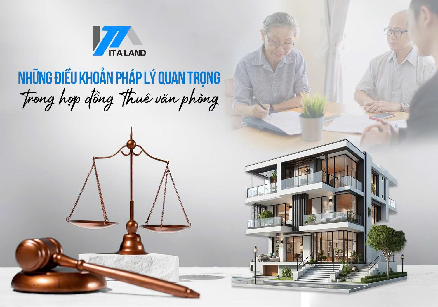 Những điều khoản pháp lý quan trọng trong hợp đồng thuê văn phòng