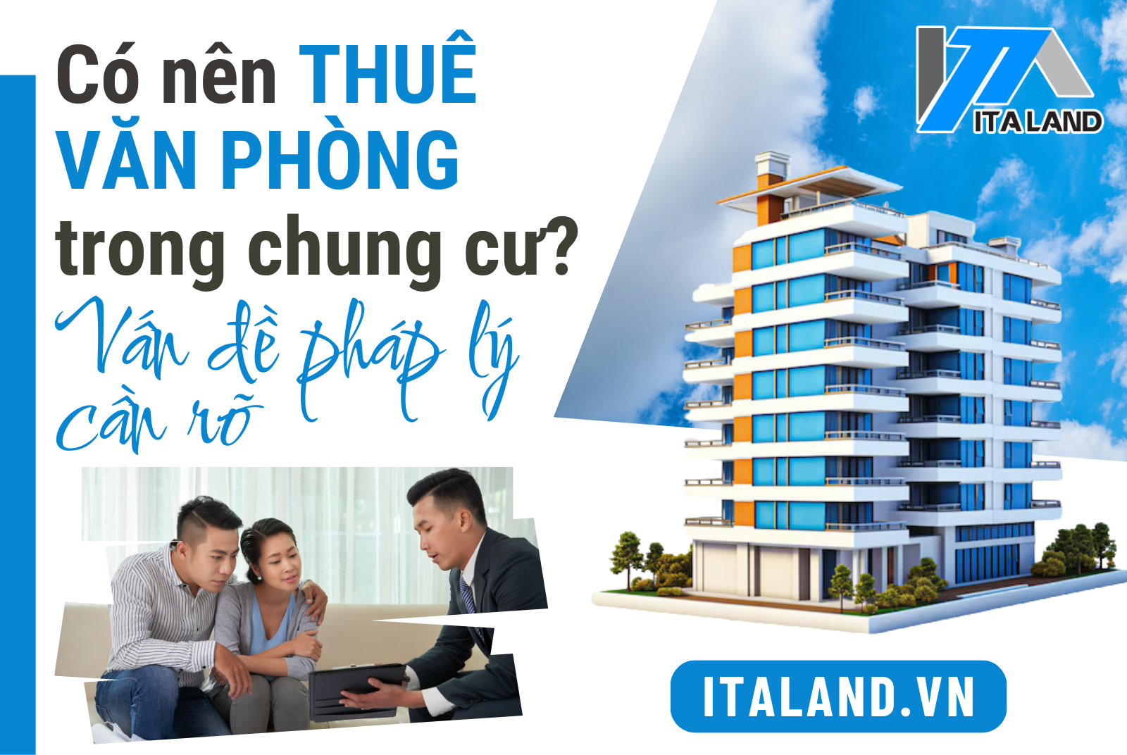 Có nên thuê văn phòng trong chung cư? Vấn đề pháp lý cần rõ