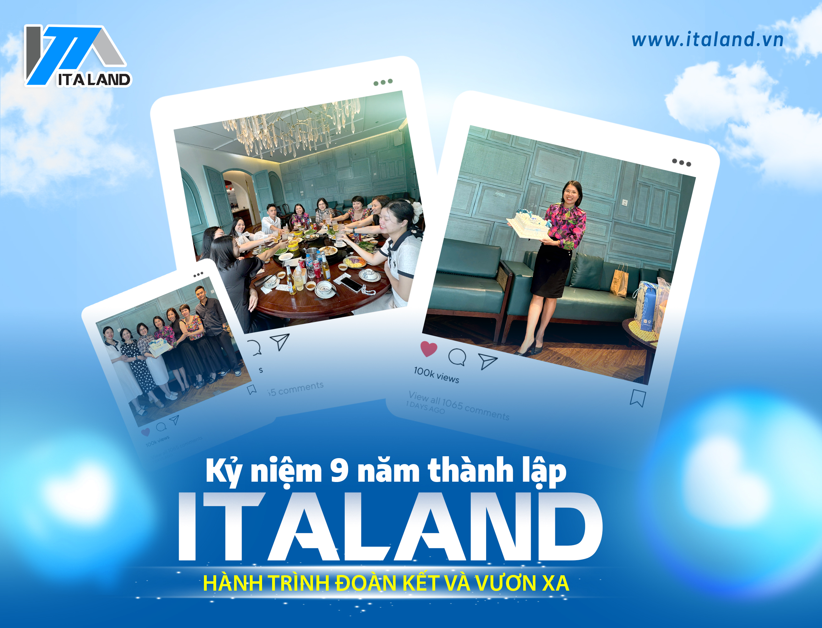 Kỷ niệm 9 năm thành lập Italand hành trình đoàn kết và vươn xa