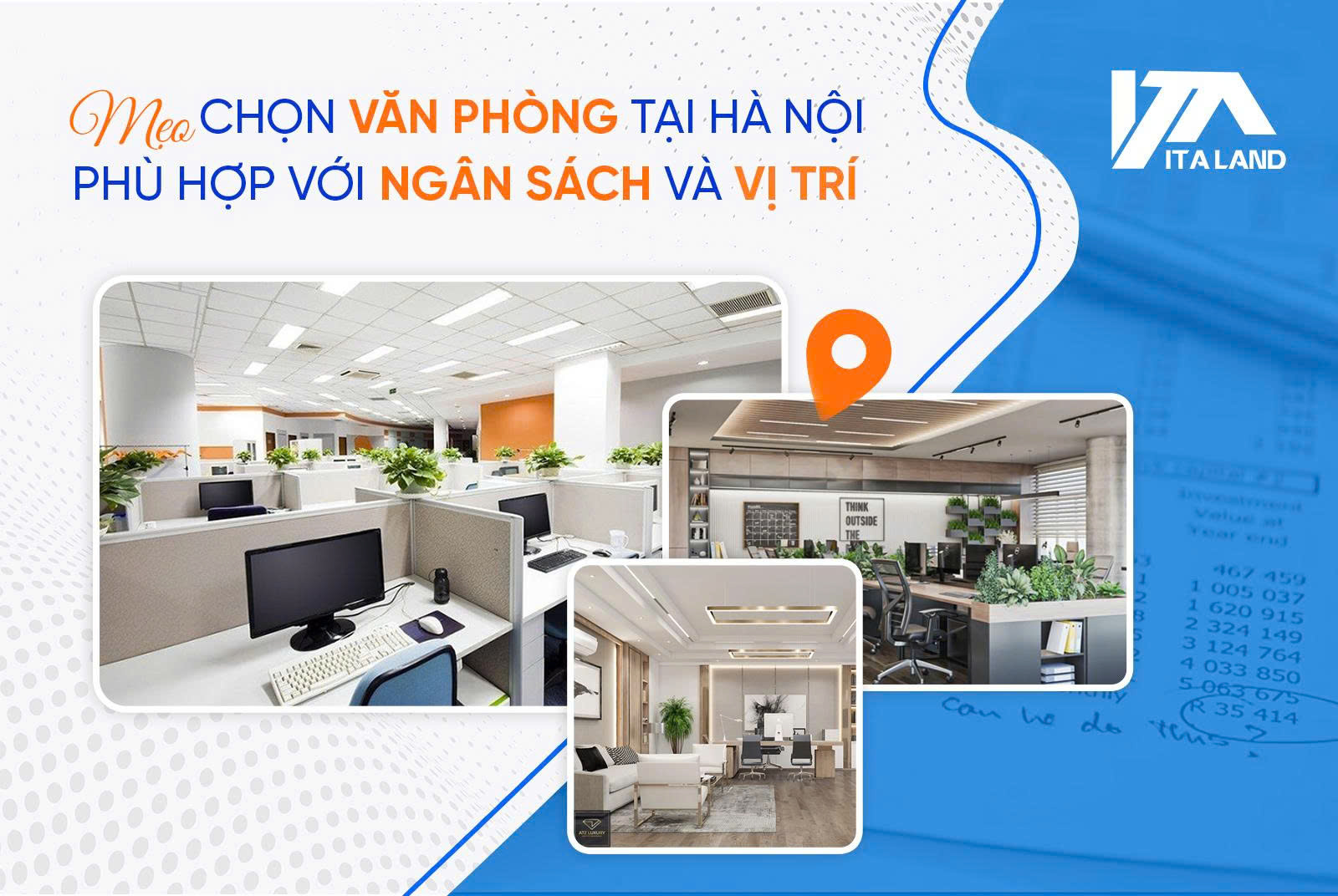Mẹo chọn văn phòng tại Hà Nội phù hợp với ngân sách và vị trí