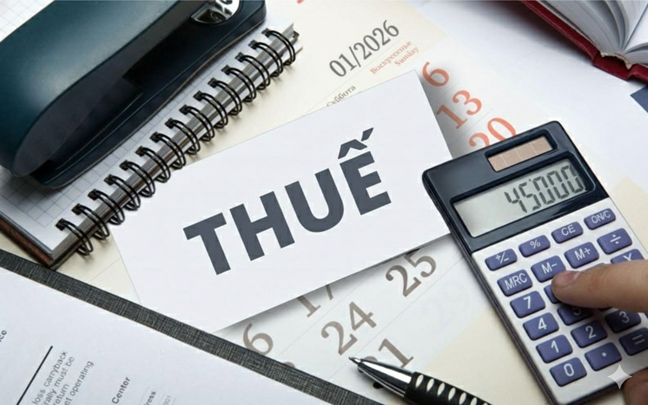 Những thay đổi thuế quan trọng dự kiến áp dụng từ tháng 01/2026