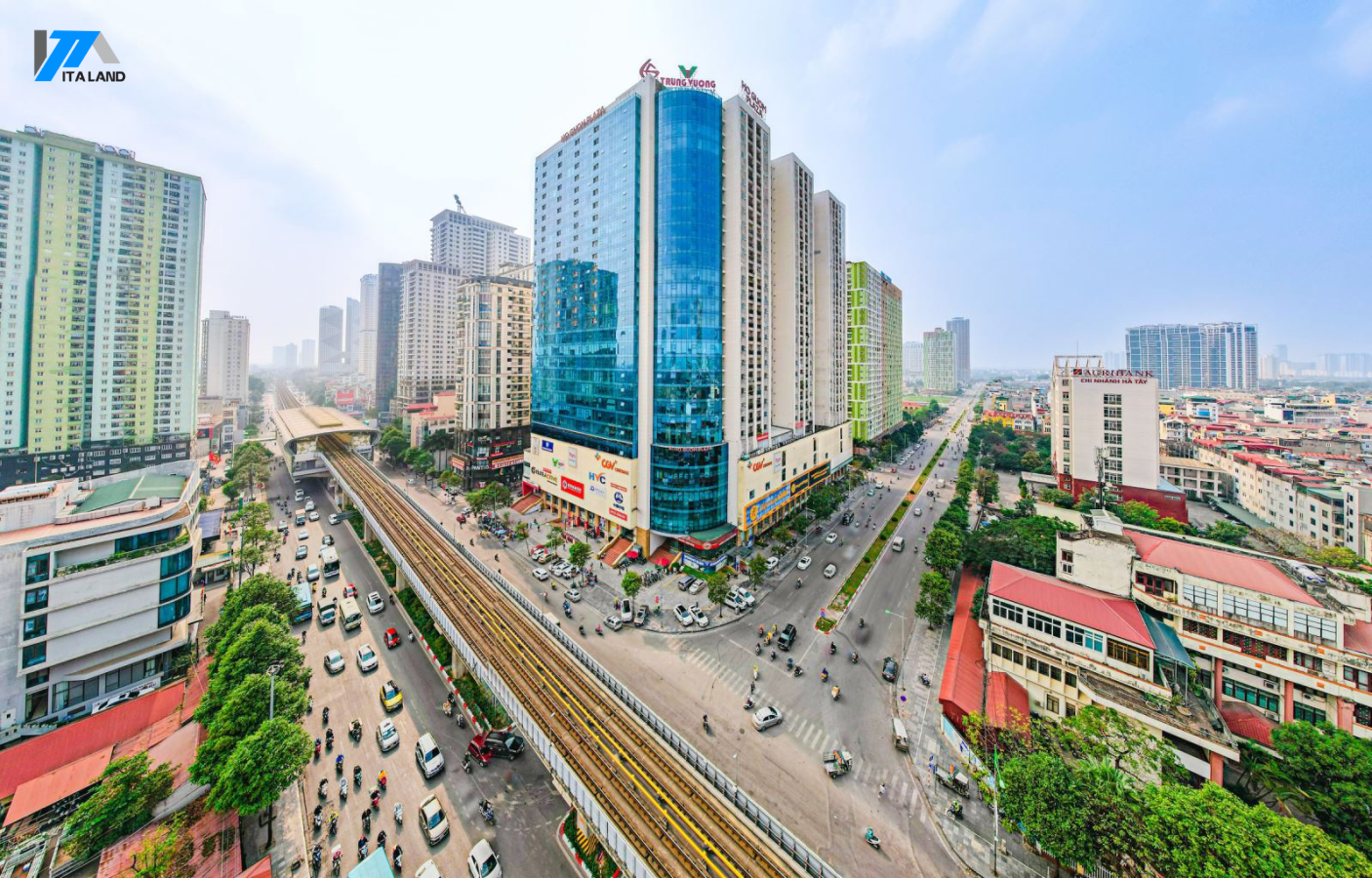 Tổng hợp mặt bằng cho thuê văn phòng tại đường Trần Phú, Hà Đông