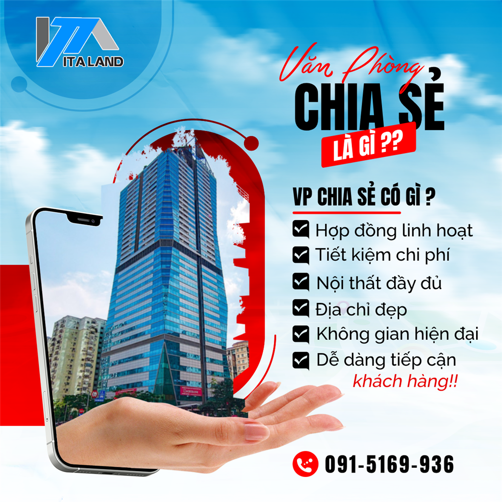 Văn phòng chia sẻ hiện đại tại Thanh Xuân