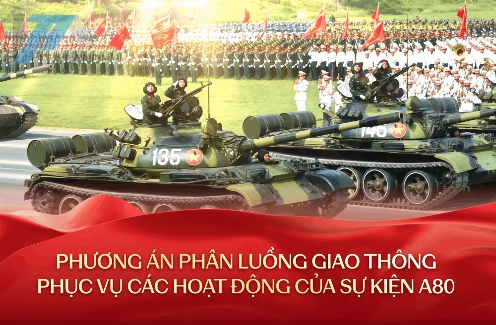 Danh sách tuyến phố bị cấm trong dịp Quốc khánh 2/9