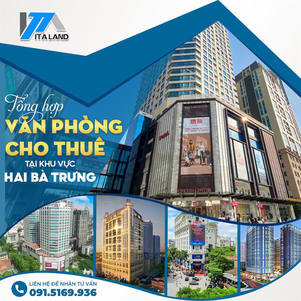 Khám phá văn phòng mới tại khu vực sầm uất của Hai Bà Trưng