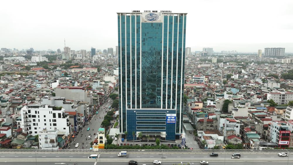 Cho thuê mặt bằng 154m² tại Vinaconext chợ Mơ, Hai Bà Trưng