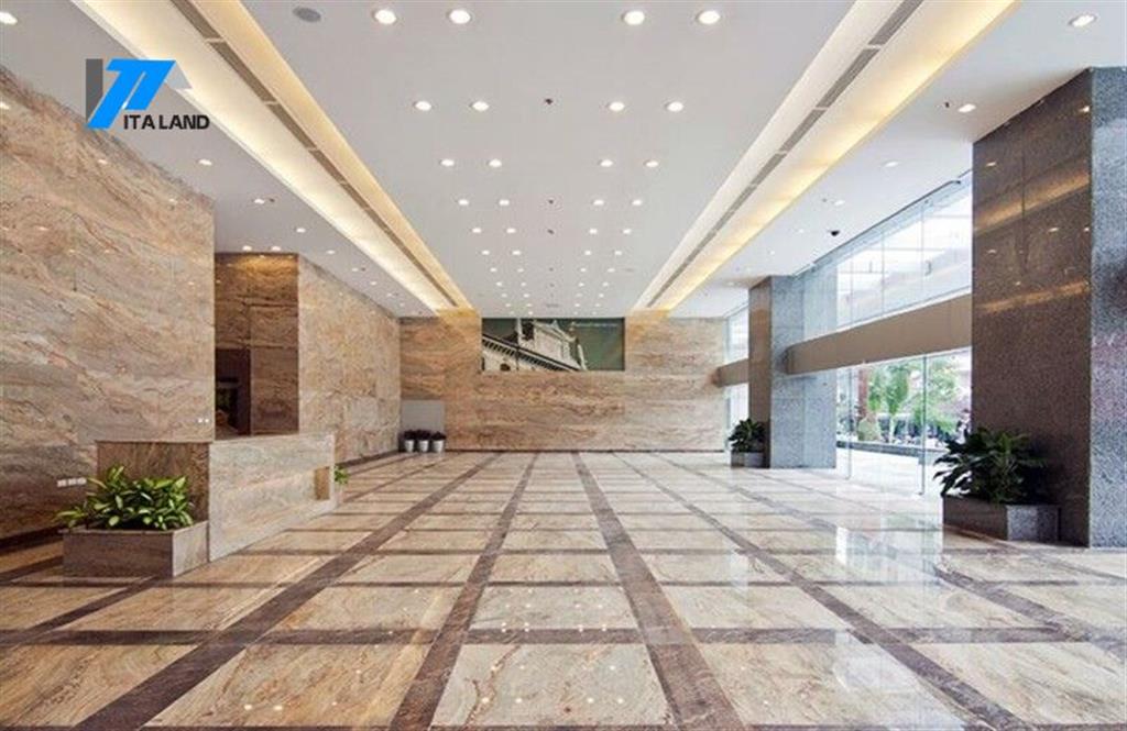 Khu vực sảnh đón tiếp rộng lớn