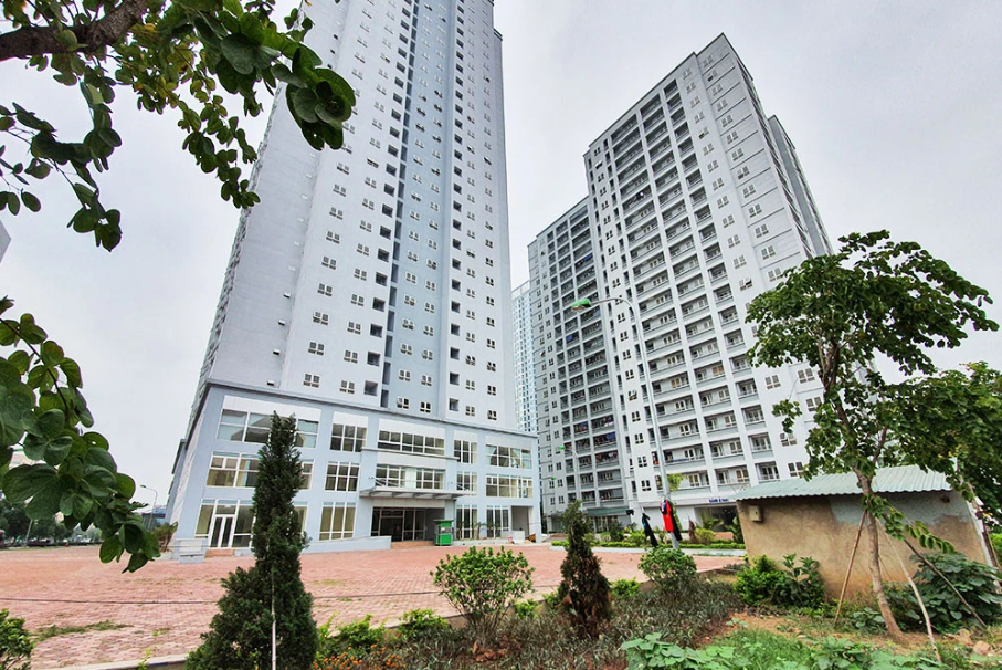 Cho thuê mặt bằng 400m² tại Chung cư F4 Trung Kính