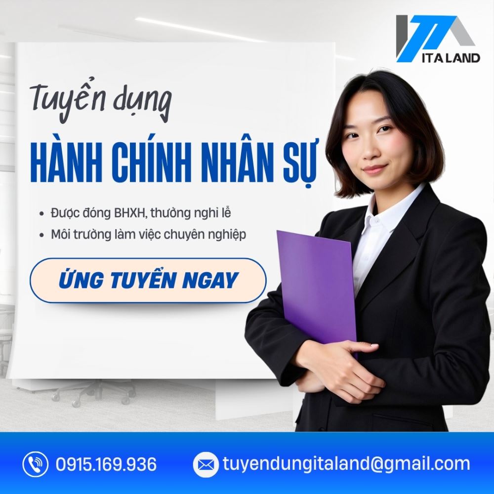 TUYỂN DỤNG NHÂN VIÊN HÀNH CHÍNH NHÂN SỰ