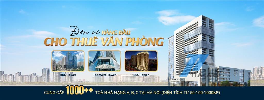 Tổng hợp mặt bằng cho thuê văn phòng tại đường Thành Công, Ba Đình