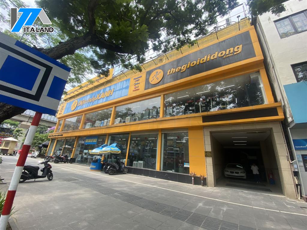 Cho thuê mặt bằng kinh doanh 159 Thái Hà - Diện tích 950m² x 3.5 tầng, mặt tiền 34m